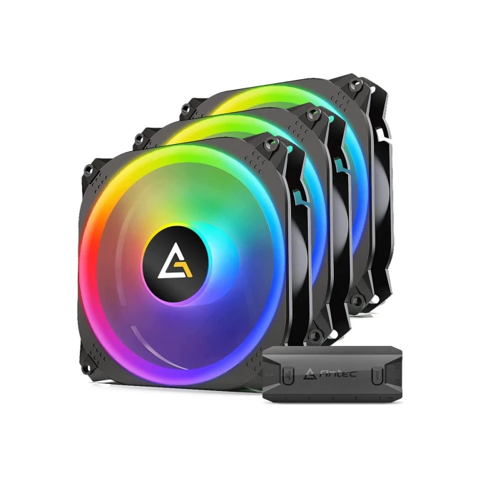 Antec Prizm X ARGB 3 Pack | 120mm Case Fans met Fan Controller