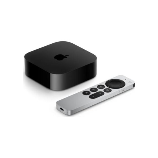 Apple TV 4K Zwart, Zilver 4K Ultra HD 64 GB Wifi Apple TV 4K Zwart, Zilver 4K Ultra HD 64 GB Wifi