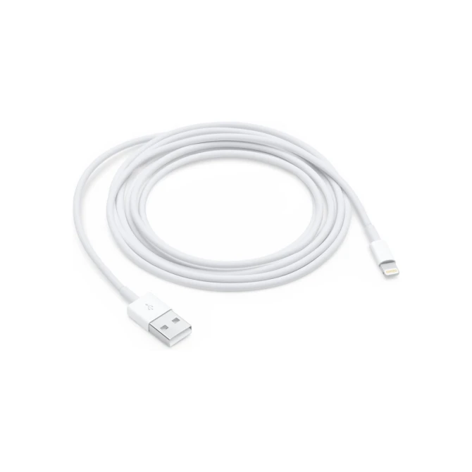 Apple Lightning - USB 2 m Wit