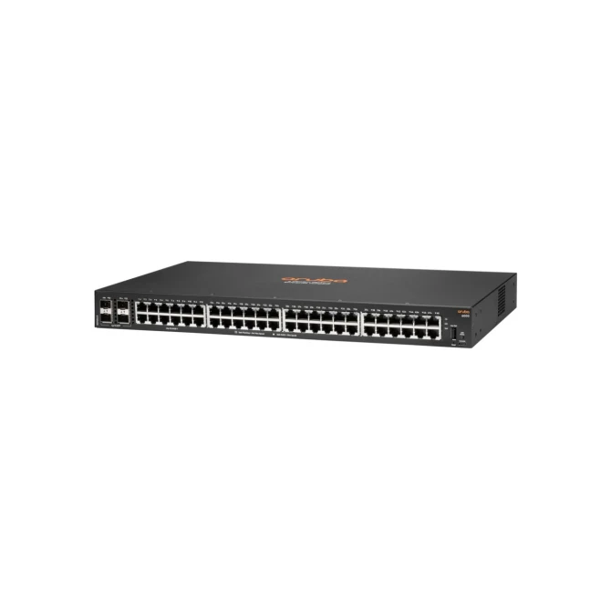 Aruba 6000 48G 4SFP | Managed L3 Switch | 48x Gigabit Ethernet | 4x SFP | 1U Rackmount