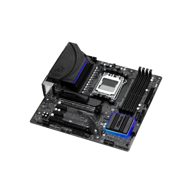 Asrock B650M PG Riptide | Socket AM5 | AMD B650 | 4xDDR5 | Micro-ATX | Moederbord | Renewed