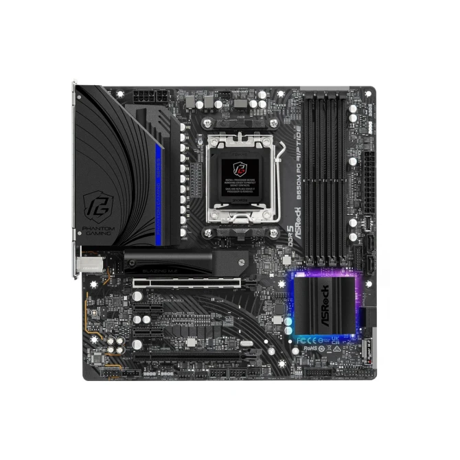 Asrock B650M PG Riptide | Socket AM5 | AMD B650 | 4xDDR5 | Micro-ATX | Moederbord | Renewed