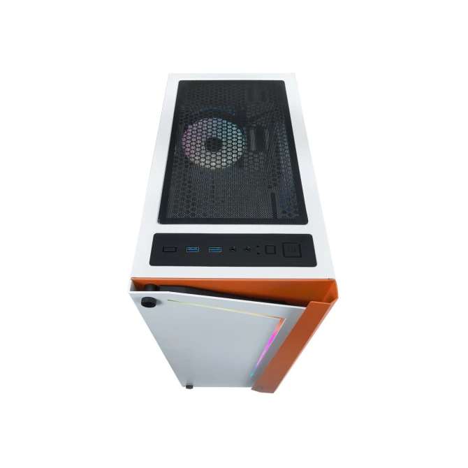 Azza Apollo 430 RGB | Midi Tower Case | Wit