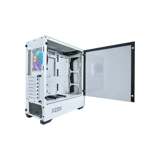 Azza Apollo 430 RGB | Midi Tower Case | Wit