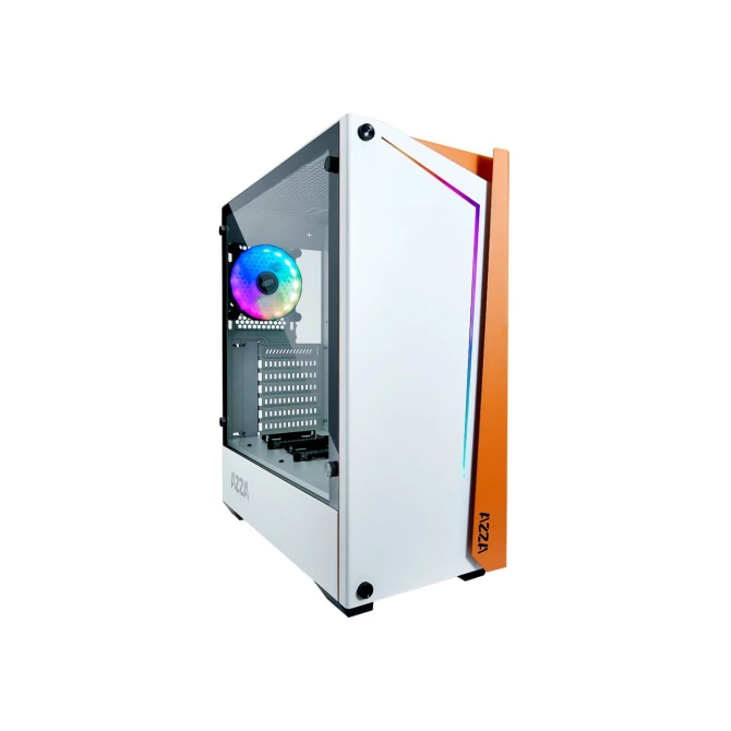 Azza Apollo 430 RGB | Midi Tower Case | Wit