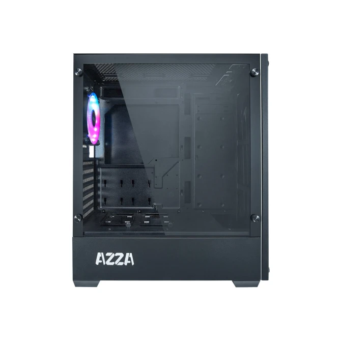 Azza Apollo 430 RGB | Midi Tower Case | Zwart