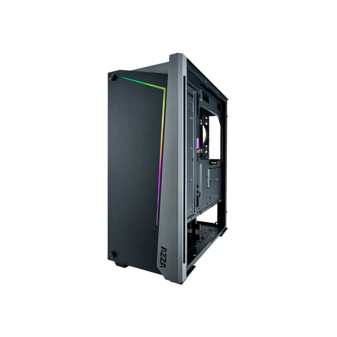 Azza Apollo 430 RGB | Midi Tower Case | Zwart