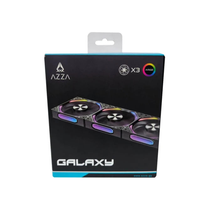 Azza Galaxy 3 RGB Pack | 120mm Case Fans