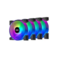 FAN Azza Hurricane II 120mm ARGB SET4 PWM FAN Azza Hurricane II 120mm ARGB SET4 PWM