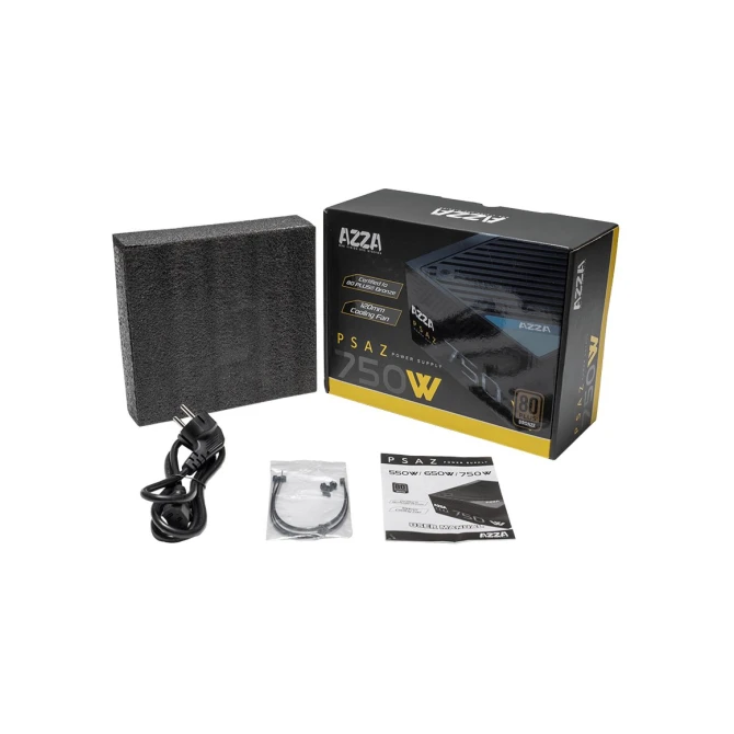 PSU Azza PSAZ-750W Bronze ATX Zwart