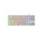 BARACUDA Keyboard KRILL White US Qwerty Rainbow Tenkeyless