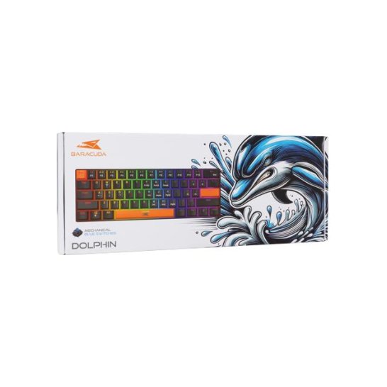 BARACUDA Keyboard Mechanical Blue 61Key 22 Anti Ghosting BARACUDA Keyboard Mechanical Blue 61Key 22 Anti Ghosting