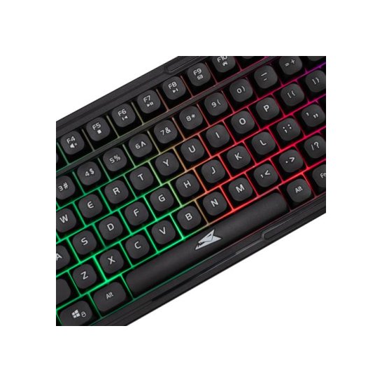 BARACUDA Keyboard + Mouse ORCA Black LED Rainbow effect BARACUDA Keyboard + Mouse ORCA Black LED Rainbow effect