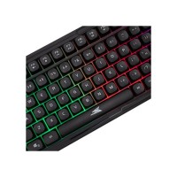 BARACUDA Keyboard + Mouse ORCA Black  LED Rainbow effect