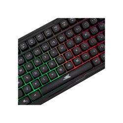 BARACUDA Keyboard + Mouse ORCA Black  LED Rainbow effect