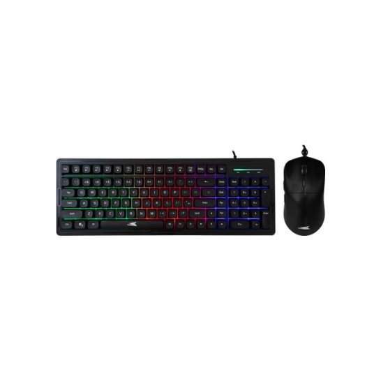 BARACUDA Keyboard + Mouse ORCA Black LED Rainbow effect BARACUDA Keyboard + Mouse ORCA Black LED Rainbow effect