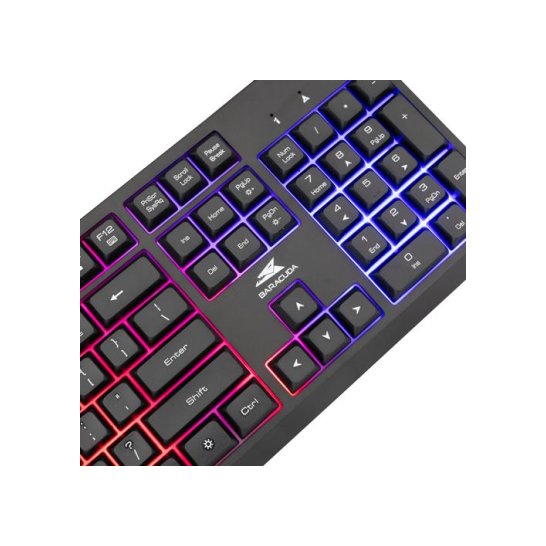 BARACUDA Keyboard STARFISH US Qwerty Rainbow illumination BARACUDA Keyboard STARFISH US Qwerty Rainbow illumination