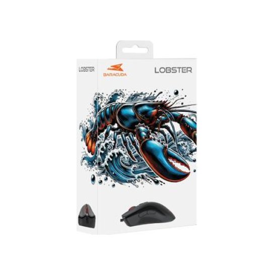 BARACUDA MOUSE LOBSTER Black 4Colors 6400DPI 125Hz
Braided BARACUDA MOUSE LOBSTER Black 4Colors 6400DPI 125Hz
Braided