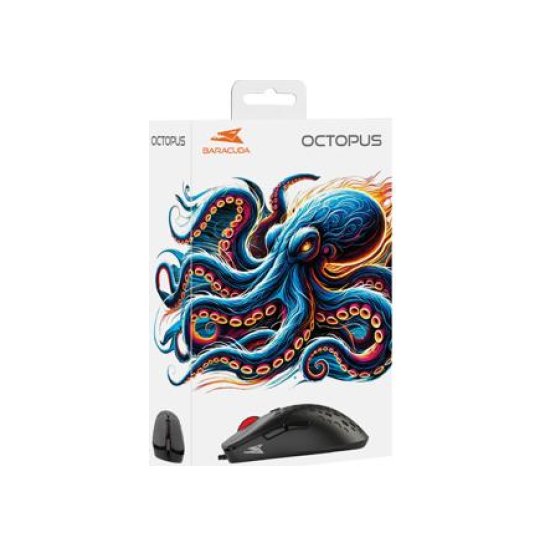 BARACUDA MOUSE OCTOPUS Wireless Black 7 Colors 3600DPI 125Hz BARACUDA MOUSE OCTOPUS Wireless Black 7 Colors 3600DPI 125Hz