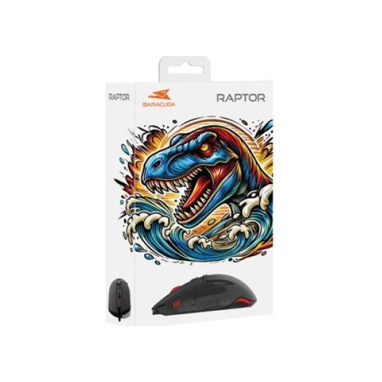 BARACUDA MOUSE RAPTOR Black 4Colors 6400DPI 125Hz
8 button BARACUDA MOUSE RAPTOR Black 4Colors 6400DPI 125Hz
8 button