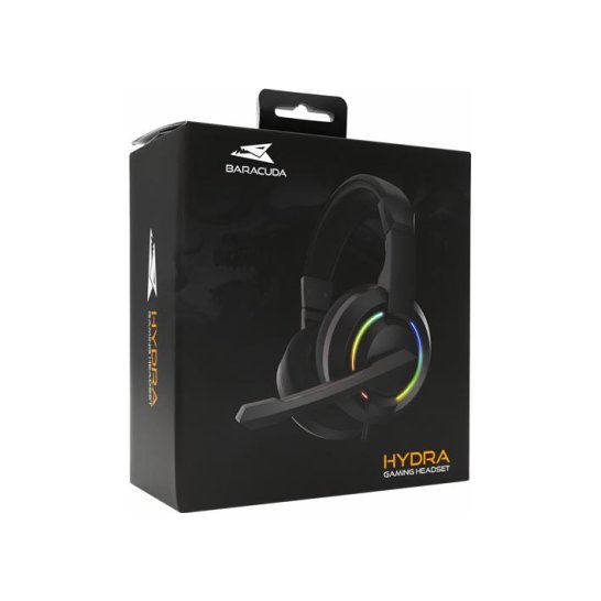 Baracuda HYDRA Gaming Headset LED Rainbow Effect +Microphone Baracuda HYDRA Gaming Headset LED Rainbow Effect +Microphone