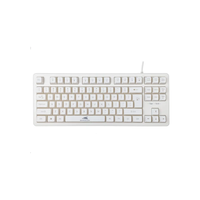 Baracuda KRILL RGB | Tenkeyless Bedraad Gaming Toetsenbord | QWERTY | Wit