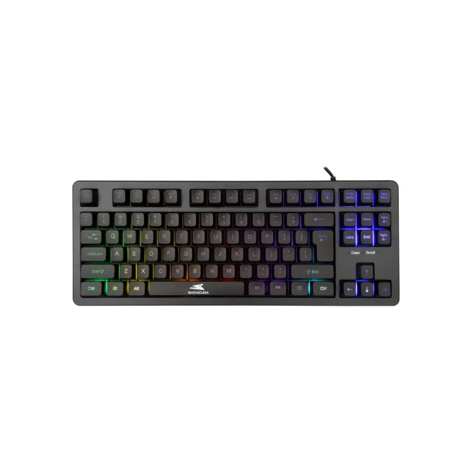 Baracuda KRILL RGB | Tenkeyless Bedraad Gaming Toetsenbord | QWERTY | Zwart