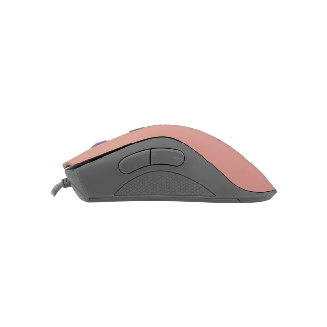 Baracuda LOBSTER RGB | Bekabelde Gaming Muis | USB-A | 6400 DPI | Roze