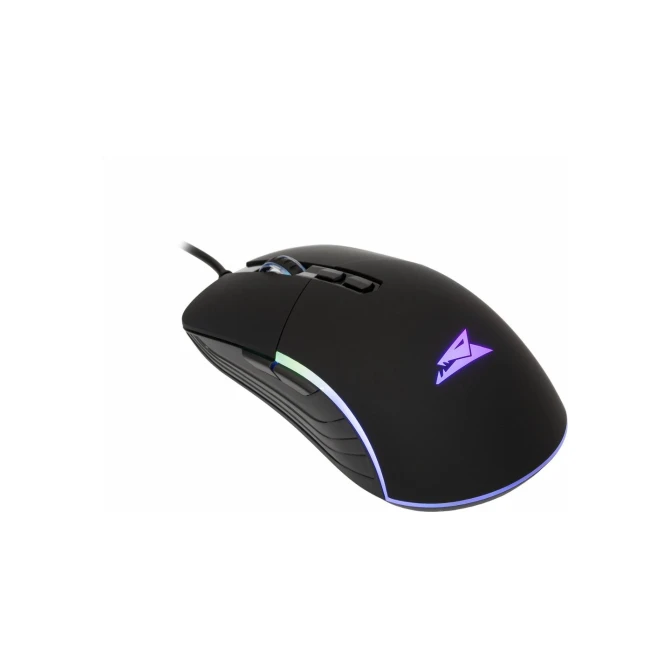 Baracuda NAUTILUS RGB | Bekabelde Gaming Muis | Rechtshandig | USB-A | 12800 DPI | Zwart