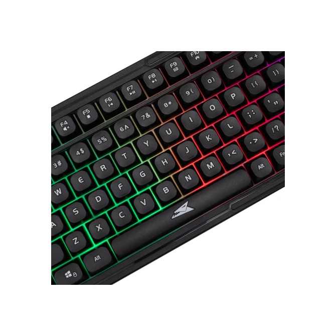 BARACUDA Keyboard + Mouse ORCA Black  LED Rainbow effect