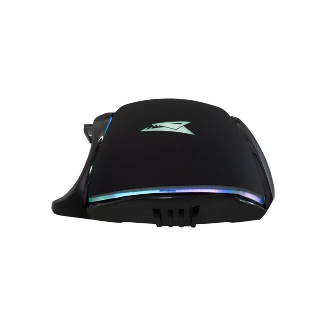Baracuda PIRANHA RGB | Bedrade Gaming Muis | USB-A | 7200 DPI | Zwart