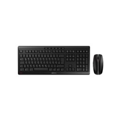 CHERRY Stream Keyboard + Mouse  RF Wireless QWERTY Zwart