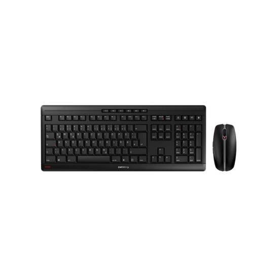 CHERRY Stream Keyboard + Mouse  RF Wireless QWERTY Zwart