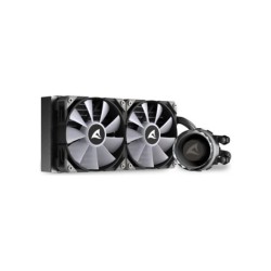 CPU Cooler Sharkoon S80 RGB 240 MM WC Zwart CPU Cooler Sharkoon S80 RGB 240 MM WC Zwart
