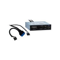 CardReader Inter-Tech CI-01 3.5'' USB 3.2 Intern Zwart CardReader Inter-Tech CI-01 3.5'' USB 3.2 Intern Zwart