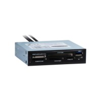 CardReader Inter-Tech CI-01 3.5'' USB 3.2 Intern Zwart CardReader Inter-Tech CI-01 3.5'' USB 3.2 Intern Zwart