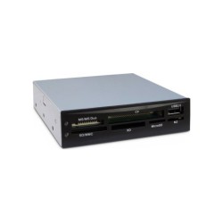 CardReader Inter-Tech CI-02 3.5'' USB 2.0 Intern Zwart CardReader Inter-Tech CI-02 3.5'' USB 2.0 Intern Zwart