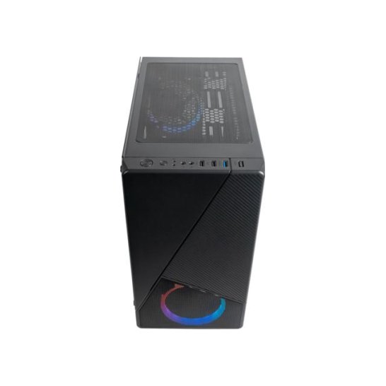 Case Azza Noir 130 Tower Zwart Case Azza Noir 130 Tower Zwart