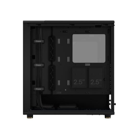 Case Fractal Design North Zwart TG Clear Charcoal Black ATX Case Fractal Design North Zwart TG Clear Charcoal Black ATX