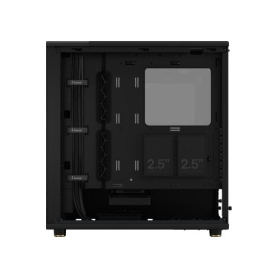 Case Fractal Design North Zwart TG Clear Charcoal Black ATX Case Fractal Design North Zwart TG Clear Charcoal Black ATX