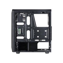 Case Inter-Tech C-3 Saphir ATX Zw. RGB Glass NO-PSU