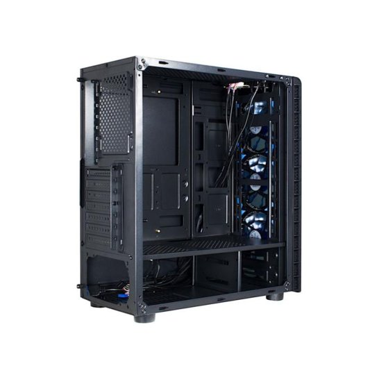 Case Inter-Tech CXC2 ATX Zw. Blue light Acrylic NO-PSU Case Inter-Tech CXC2 ATX Zw. Blue light Acrylic NO-PSU
