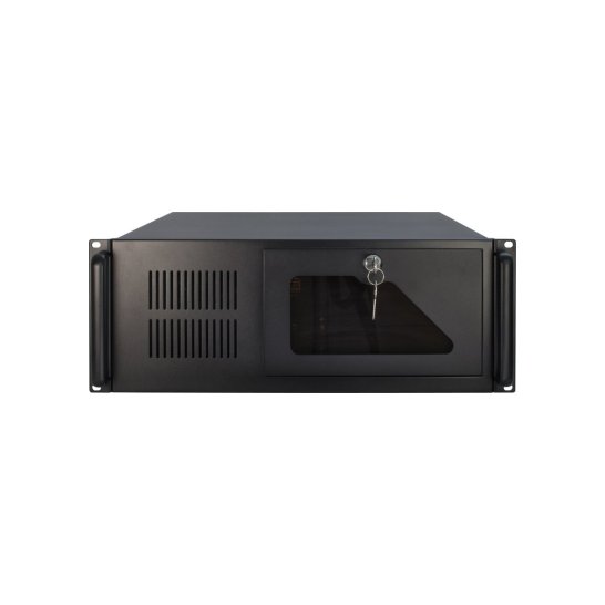 Case Inter-Tech IPC 4U-4088-S Rack Zwart