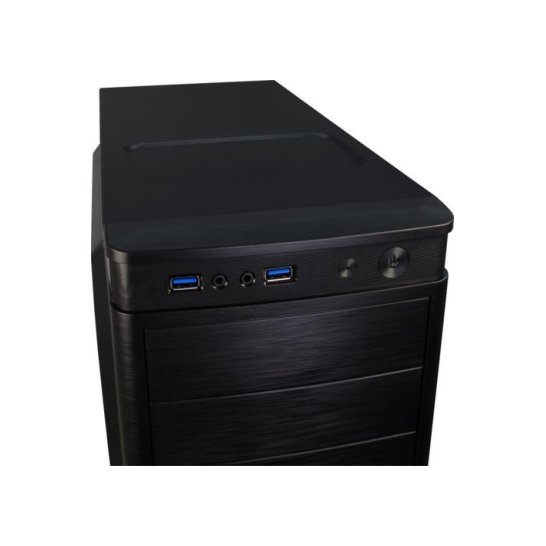 Case Inter-Tech IT-5905 Midi Tower Zwart NO-PSU ATX Case Inter-Tech IT-5905 Midi Tower Zwart NO-PSU ATX