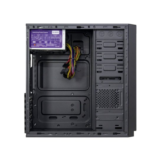 Case Inter-Tech IT-5916 Tower ATX Zwart 500W