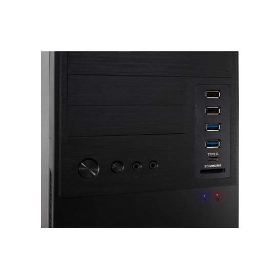 Case Inter-Tech IT-6865 Micro Tower Zwart Case Inter-Tech IT-6865 Micro Tower Zwart