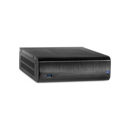 Case Inter-Tech JX-500 Mini ITX Zwart NO-PSU ext Case Inter-Tech JX-500 Mini ITX Zwart NO-PSU ext