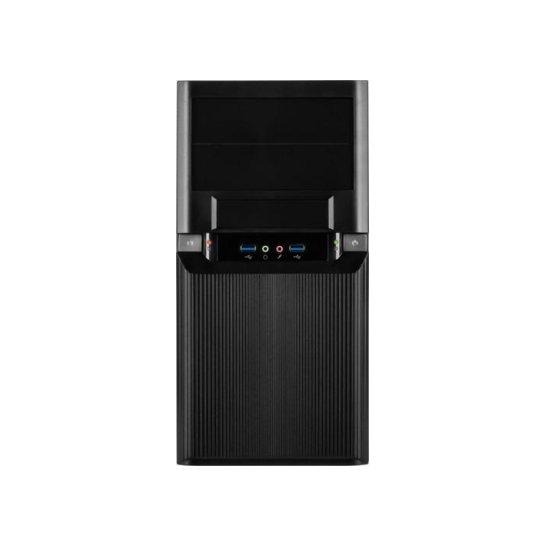 Case Inter-Tech TM-515 Micro Tower Zwart NO-PSU Case Inter-Tech TM-515 Micro Tower Zwart NO-PSU