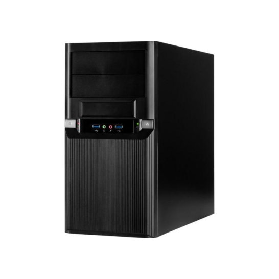 Case Inter-Tech TM-515 Micro Tower Zwart NO-PSU Case Inter-Tech TM-515 Micro Tower Zwart NO-PSU