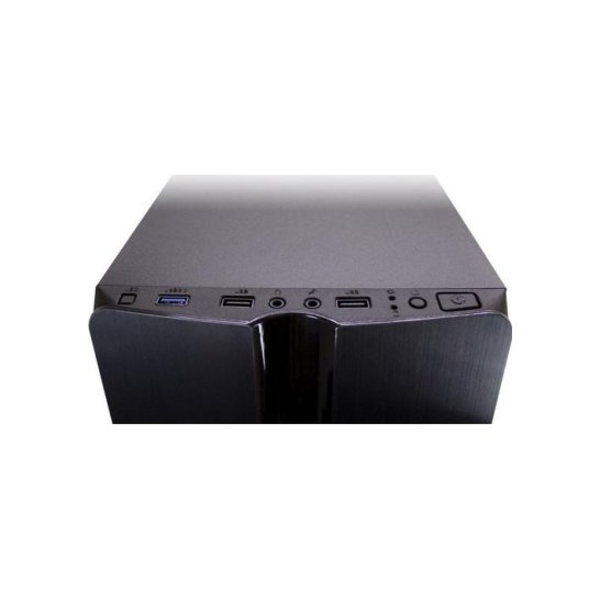 Case Inter-Tech Thunder ATX Mini Tower Zw. Blue light Acr. Case Inter-Tech Thunder ATX Mini Tower Zw. Blue light Acr.